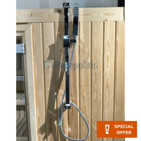 Shower slider rail 60cm material: Brass with hand shower & hose, color: Chrome surface: Glossy Shower slider rails Shower slider rail 60cm material: Brass with hand shower & hose, color: Chrome surface: Glossy Shower slider rails