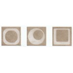 Decor tile 10x10 Italy 1st choice Pop, hue: Beige Tile Liners (Listello)-Decore