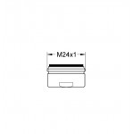 Tap aerator material: Inox, color: Chrome Mousseurs