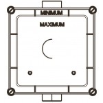 Κουτί μπαταρίας εντοιχιζόμενης εσωτερικό μέρος από πλαστικό ηλεκτρονικό ουρητηρίου Kit 1 με μπαταρία επιφάνεια: Ματ Εντοιχιζόμενες εσωτερικό μέρος