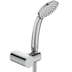 Shower head W/ hose and holder 1 jet S1, color: Chrome surface: Glossy Shower head W/ hose and holder 1 jet S1, color: Chrome surface: Glossy