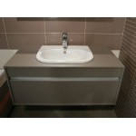 Washbasin Built-in 54,5x43,5 material: Porcelain With one hole With overflow, color: White surface: Glossy Built-in Washbasin Built-in 54,5x43,5 material: Porcelain With one hole With overflow, color: White surface: Glossy Built-in