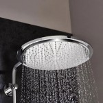 Shower head Wall-mounted / Ceiling-mounted 31x31 material: Brass, style: 1 spray 310, color: Chrome surface: Glossy Overhead showers