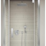 Τηλέφωνο ντους με σπιράλ & στήριγμα 3 ροών M3, χρώμα: Χρωμέ επιφάνεια: Γυαλιστερή Τηλέφωνα