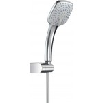 Τηλέφωνο ντους με σπιράλ & στήριγμα 3 ροών M3, χρώμα: Χρωμέ επιφάνεια: Γυαλιστερή Τηλέφωνα