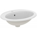 Washbasin Built-in 56x46 material: Porcelain With one hole With overflow, color: White surface: Glossy Built-in Washbasin Built-in 56x46 material: Porcelain With one hole With overflow, color: White surface: Glossy Built-in