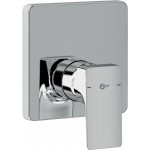 Shower tap Wall-mounted external part 1 way material: Brass mixer With plate without hand shower, hose and holder, color: Chrome surface: Glossy Wall-mounted - external part Shower tap Wall-mounted external part 1 way material: Brass mixer With plate without hand shower, hose and holder, color: Chrome surface: Glossy Wall-mounted - external part