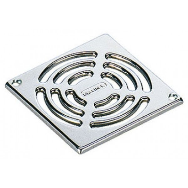 Σχάρα αποχέτευσης από inox 11,5x11,5, χρώμα: Χρωμέ Σχάρες ντουζιέρας