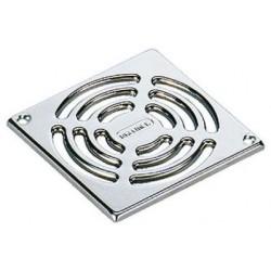 Grate waste pipe material: Inox 11,5x11,5, color: Chrome Shower drains