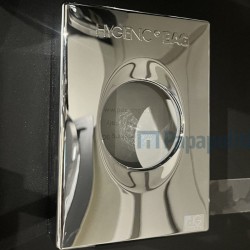 Sanitary bin for plastic bags material: Brass, color: Chrome surface: Glossy