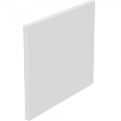 Bathtub panel 70cm side part, color: White Panels