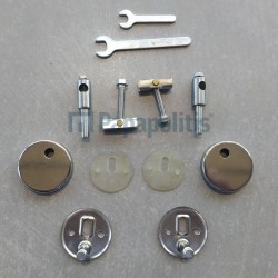 Hinges (connection set toilet-seat) Toilet seat hinges