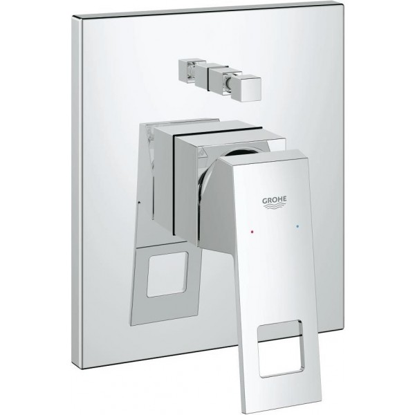 Shower tap Wall-mounted external part 2 way material: Brass mixer With plate without hand shower, hose and holder, color: Chrome surface: Glossy Shower tap Wall-mounted external part 2 way material: Brass mixer With plate without hand shower, hose and holder, color: Chrome surface: Glossy Wall-mounted - external part