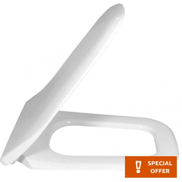 Κάλυμμα λεκάνης soft closing Wrapover slim, χρώμα: Λευκό Καλύμματα