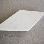 Μάρμαρο μπάνιου Τουβλάκι 5x11 επιφάνεια: Ματ, απόχρωση: Λευκό Τουβλάκια
