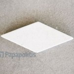 Marble mosaic tile 5x11 surface: Matt, hue: White Brick look tiles