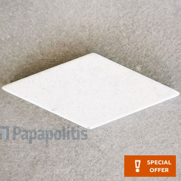 Marble mosaic tile 5x11 surface: Matt, hue: White Brick look tiles