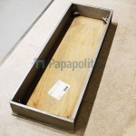 Θυρίδα επίσκεψης υδρομασάζ 120x40 από αλουμίνιο, χρώμα: Χρωμέ Εξαρτήματα
