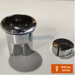 Push button material: ABS Flush buttons