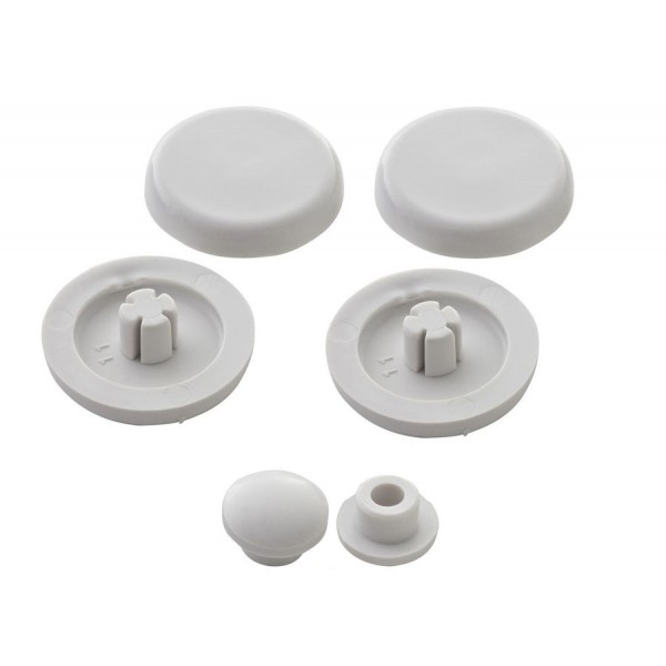 Seat buffer material: Plastic Buffers for WC seats Seat buffer material: Plastic Buffers for WC seats
