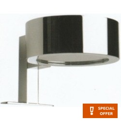 Bathroom light material: Brass Daylight 4.000° - 4.500° Κ, color: Chrome 15W Lamps