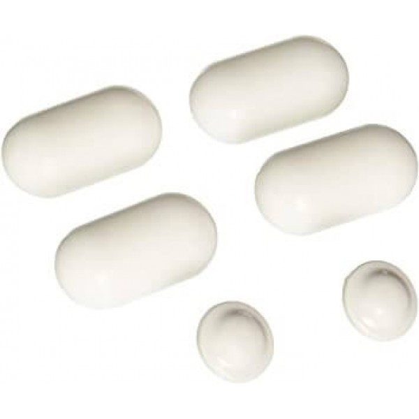Seat buffer material: Plastic Buffers for WC seats Seat buffer material: Plastic Buffers for WC seats
