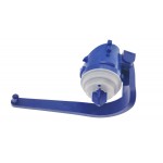 Λάστιχο φλοτέρ καζανακίου  κάθετης σύνδεσης (3) Σειρά: Impuls Μοντέλο: 360 από πλαστικό, χρώμα: Μπλε Λάστιχα, φλάντζες