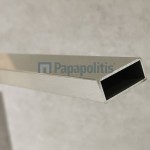 Προφίλ καμπίνας, Silver από αλουμίνιο Προφίλ καμπίνας ντουζιέρας Προφίλ καμπίνας, Silver από αλουμίνιο Προφίλ καμπίνας ντουζιέρας