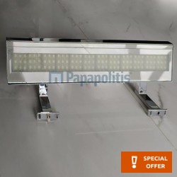 Φωτιστικό από ορείχαλκο Ουδέτερο 4.000° - 4.500° Κ, χρώμα: Χρωμέ 10W 12V 108x0,1W Φωτιστικά μπάνιου