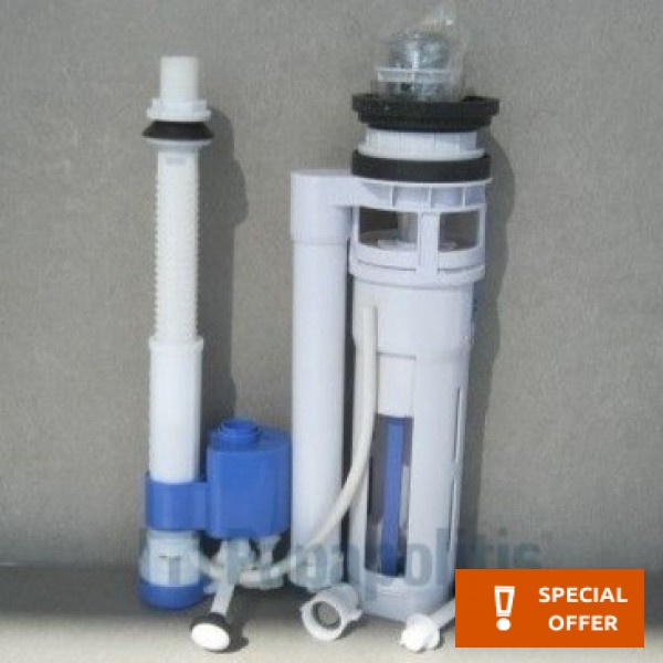 Μηχανισμός εξωτερικού καζανακίου από πλαστικό Μηχανισμοί εξωτερικών καζανακίων (φλοτέρ)