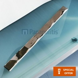 Μπορντούρα (Listello) 3,5x50 Ιταλίας Α’ διαλογής επιφάνεια: Γυαλιστερή, απόχρωση: Ασημί Μπορντούρες-Decore