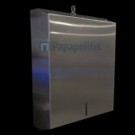 Χαρτομαντηλοθήκη 600 τεμ από ορείχαλκο, χρώμα: Χρωμέ επιφάνεια: Γυαλιστερή Χαρτομαντηλοθήκες