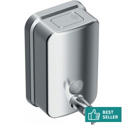 Dispenser από ορείχαλκο επίτοιχος τύπος, χρώμα: Χρωμέ επιφάνεια: Γυαλιστερή Dispenser
