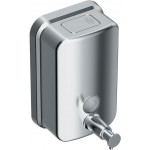 Dispenser material: Brass Wall-mounted, color: Chrome surface: Glossy Soap dispensers