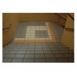 Tactile tiles 20x20 Italy 1st choice, hue: Brick Tactile