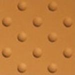 Tactile tiles 20x20 Italy 1st choice, hue: Brick Tactile