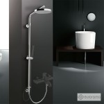 Shower slider rail with head material: Brass With diverter 110 cm, color: Chrome surface: Glossy Shower rails with head Shower slider rail with head material: Brass With diverter 110 cm, color: Chrome surface: Glossy Shower rails with head