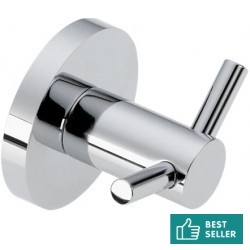 Άγκιστρο από ορείχαλκο διπλό, χρώμα: Χρωμέ επιφάνεια: Γυαλιστερή Άγκιστρα