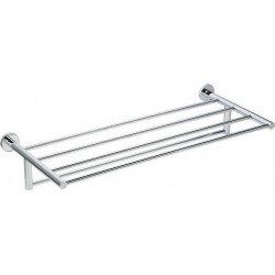 Shelve for towel 60x25x90 material: Brass Wall-hung, color: Chrome surface: Glossy