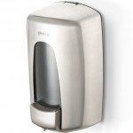 Dispenser από ABS επίτοιχος τύπος 1000ml, Inox Finish, χρώμα: Χρωμέ επιφάνεια: Βουρτσισμένη Dispenser Dispenser από ABS επίτοιχος τύπος 1000ml, Inox Finish, χρώμα: Χρωμέ επιφάνεια: Βουρτσισμένη Dispenser