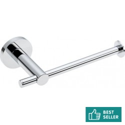 Paper holder no cover material: Brass, color: Chrome surface: Glossy