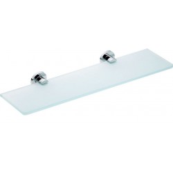 Shelf 60x12,5 material: Crystal surface: Glossy, color: Chrome Shelves