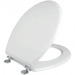 Toilet-seat, style: Sandwich, color: White Toilet seats & covers