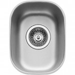 Νεροχύτης ανοξείδωτος 24,3x33,2 από inox επιφάνεια: Γυαλισμένη χωρίς πάγκο υποκαθήμενος, 1 γούρνα 1Β (26,2x35,7cm), χρώμα: Χρωμέ Ανοξείδωτοι