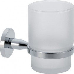 Cupholder material: Brass Wall-mounted, color: Chrome surface: Glossy