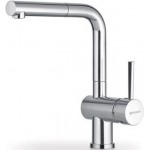 Kitchen tap Deck-mounted material: Brass With Pull-Out Spray 1 jet, color: Chrome surface: Glossy Deck-mounted Kitchen tap Deck-mounted material: Brass With Pull-Out Spray 1 jet, color: Chrome surface: Glossy Deck-mounted
