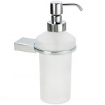 Dispenser material: Brass Wall-mounted, color: Chrome surface: Glossy Soap dispensers Dispenser material: Brass Wall-mounted, color: Chrome surface: Glossy Soap dispensers