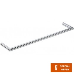 Πετσετοθήκη 58x10 C σταθερή από ορείχαλκο μονή, χρώμα: Χρωμέ επιφάνεια: Γυαλιστερή