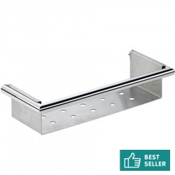Sponge box material: Brass Double-mounted deep Single 32x12,2x7, color: Chrome surface: Glossy Shower baskets