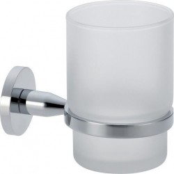 Cupholder material: Brass Wall-mounted, color: Chrome surface: Glossy